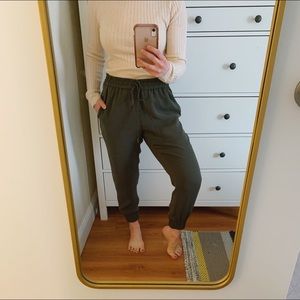 Ann Taylor | Olive Jogger Trousers